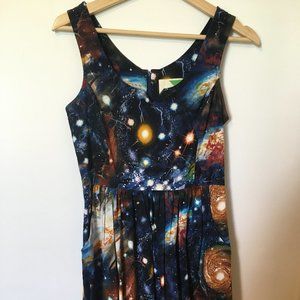 Space/galaxy dress WITH POCKETS